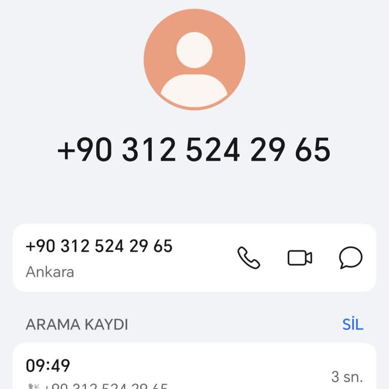 İzinsiz Arama Ve Yanıtsız Bırakılan Çağrı