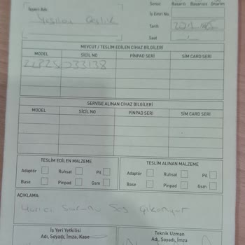 İngenico POS Cihazı Kurulum Sorunu Ve İletişim Eksikliği