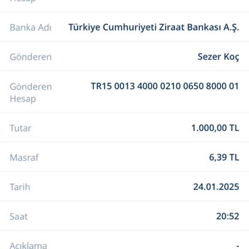 Denizbank'ta FAST İşlemi Sorunu Ve İade Gecikmesi