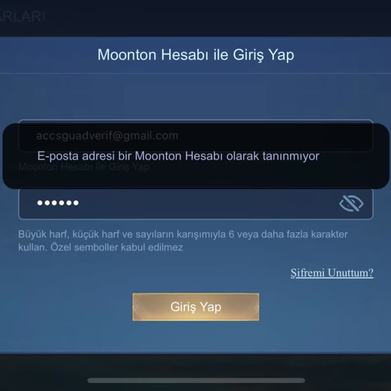 Çalınan Hesabım İçin Yardım Bekliyorum