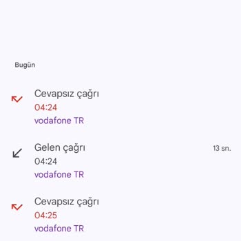 GetirYemek Gece Yarısı Rahatsız Eden Aramalar