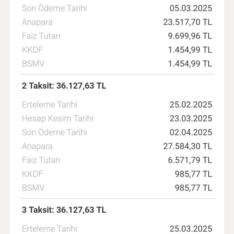 VakıfBank'ta Yüklü Ödeme Sonrası Taksit Sorunu