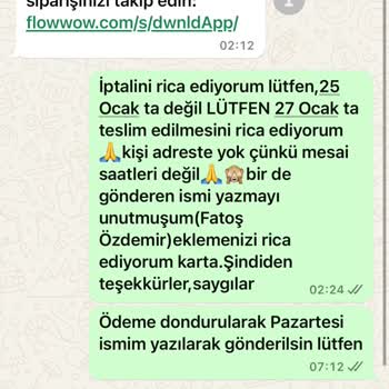 Yanlış Teslimat Ve İletişim Sorunu