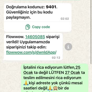 Yanlış Teslimat Ve İletişim Sorunu