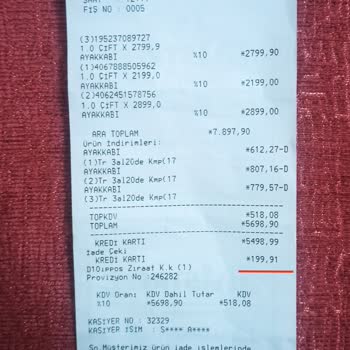 In Street Mağazalarında Tutarsız Değişim Politikası