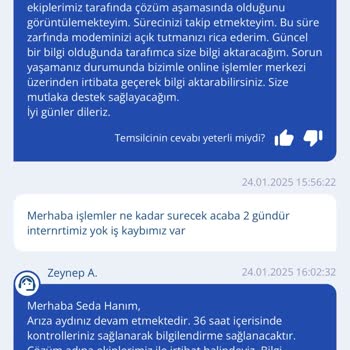 TurkNet Bağlantı Sorunu Ve Müşteri Hizmetleri Eksikliği