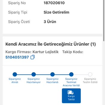 Yanlış Teslimat Ve Eksik Ürün Sorunu