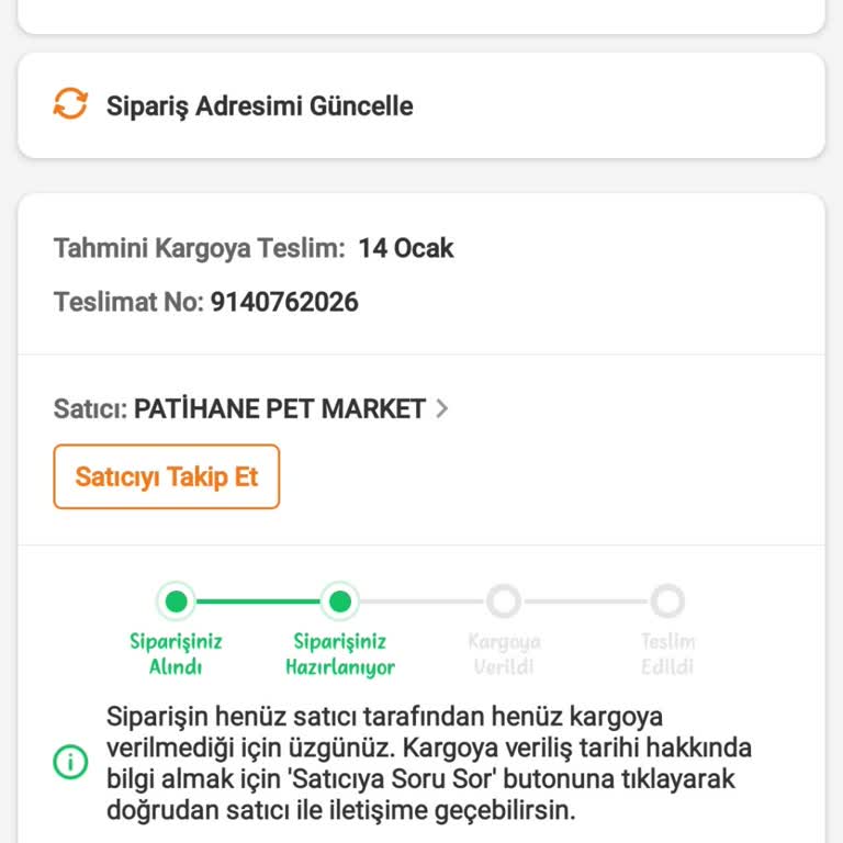 Trendyol'dan Köpek Maması Siparişim Neden Hala Gelmedi?