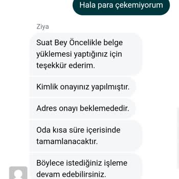 Hesap Doğrulama Sonrası Para Çekme Sorunu