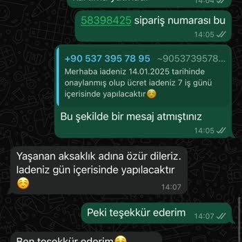 Ayakkabı İadesinde Gecikme Ve İletişim Sorunu