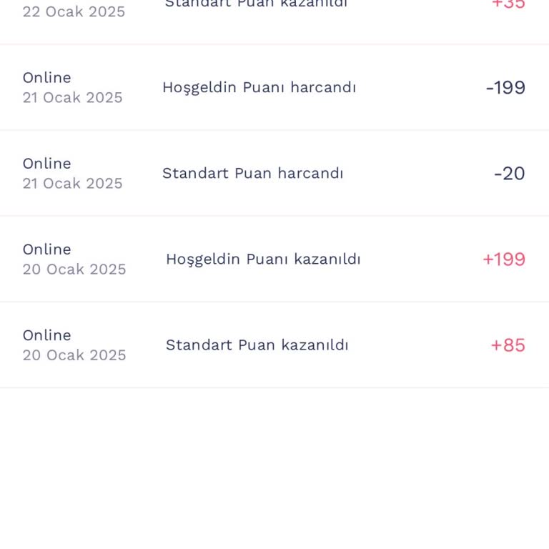 Puanların Aniden Silinmesi Ve Müşteri Hizmetleri Sorunu