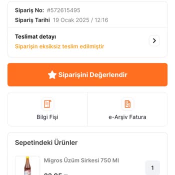 Migros Sanal Market Kampanya Sorunu