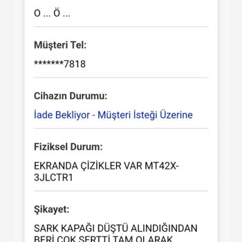TCL Çocuk Saati Garanti Sürecinde Haksız Ücret Talebi