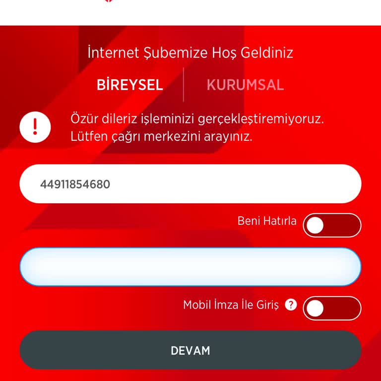 Mobil Bankacılık Blokesi Sorunu Ve Çözüm Eksikliği