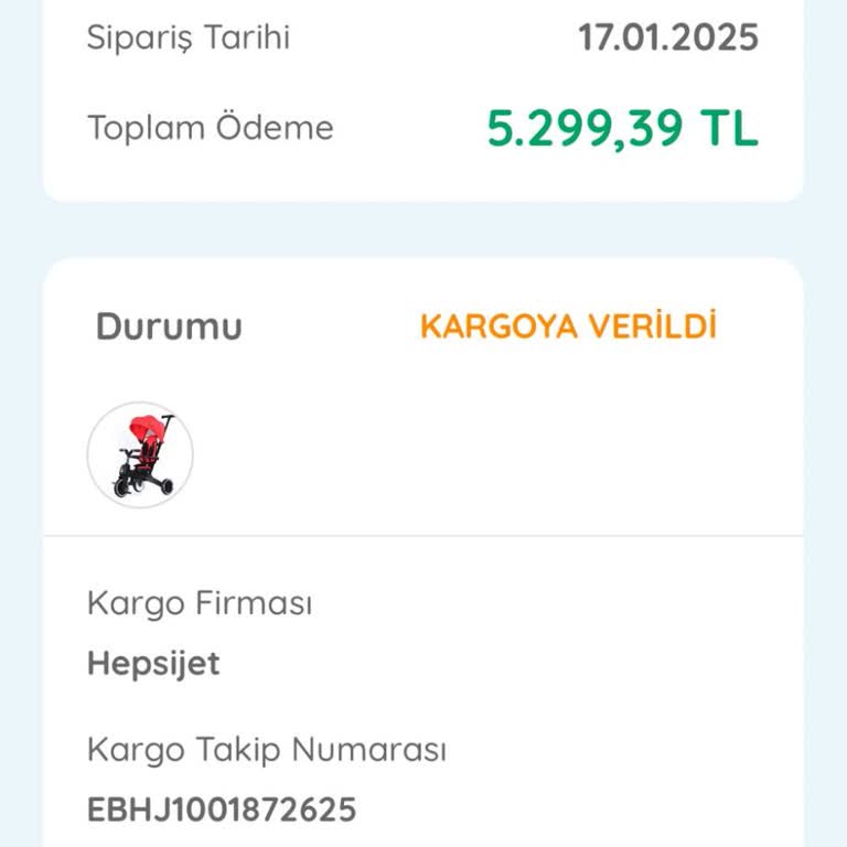 Ebebek'ten Gelen Eksik Ürün Ve Çözüm Bekleyişi