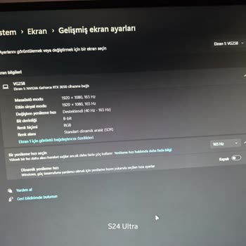 Monitörümde Renk Ve Yenileme Sorunları: Gözlerim Kanıyor
