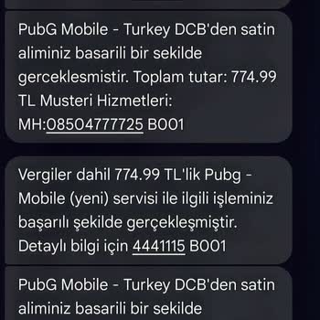 İzinsiz PUBG Mobile Ücretlendirmesi Ve İade Sorunu