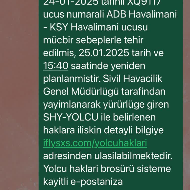 Uçuş İptali Sonrası Ücret Farkı Sorunu