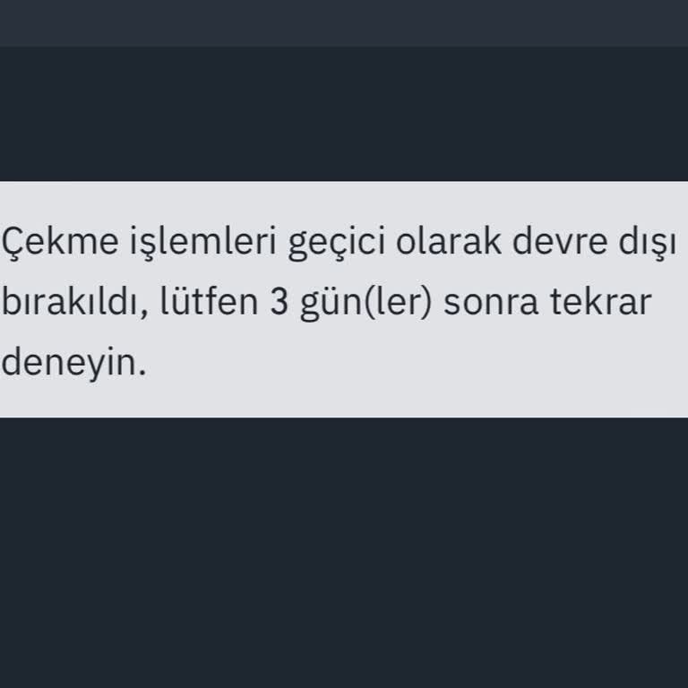 Binance Hesabında Ani İşlem Engeli Sorunu