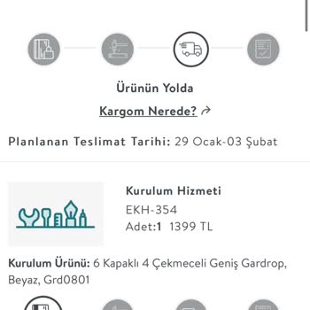 Kargo Ve Kurulum Sorunlarıyla Mağduriyet Yaşadım