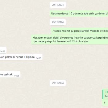 Oto Servisinde İade Sorunları