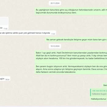 Oto Servisinde İade Sorunları