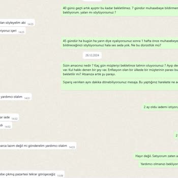 Oto Servisinde İade Sorunları