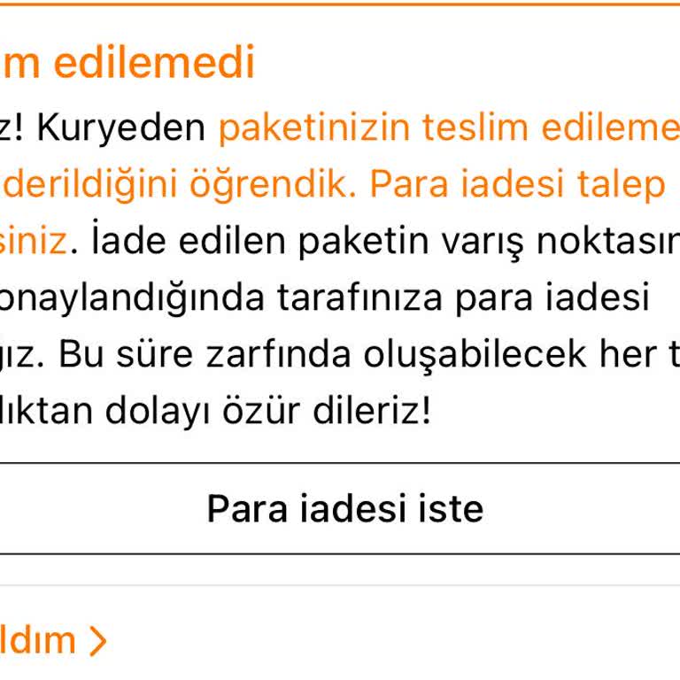 Kayıp Kargo Ve Yanıltıcı Teslimat Bilgisi