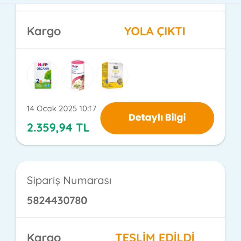 Bebek Maması Siparişim Neden Hala Gelmedi?