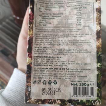 Taze Çikolata Yerine Deterjan Tadı