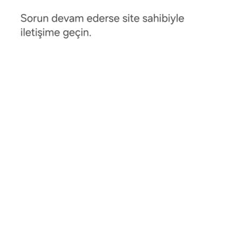 Kapanan Site Ve Ulaşmayan Sipariş Sorunu