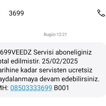 İstenmeyen Abonelik Ve Haksız Ücretlendirme