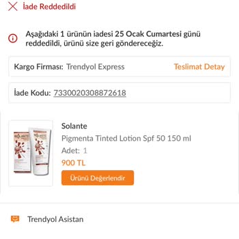 Trendyol'dan Aldığım Bozuk Ürün Ve İade Sorunu