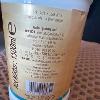 Küflü Ayran Ve İlgisiz Müşteri Hizmetleri
