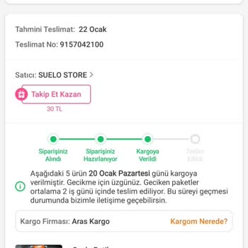 Siparişin Teslim Edilmemesi Ve İletişim Sorunları