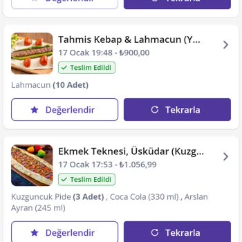 Getir Sipariş İptali Ve İade Sorunu