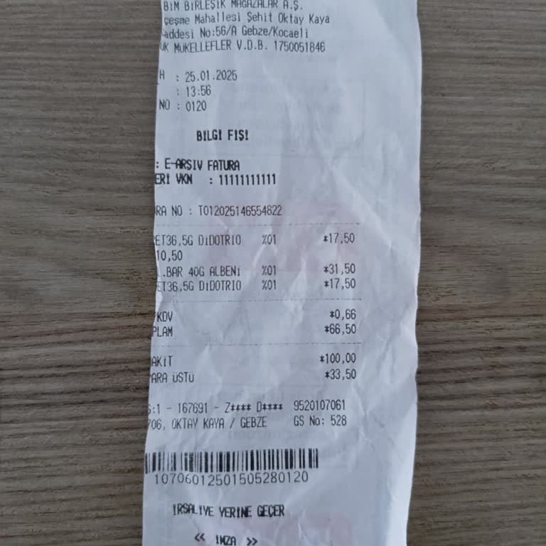 BİM'de Çocuklara Yanlış Para Üstü Verilmesi