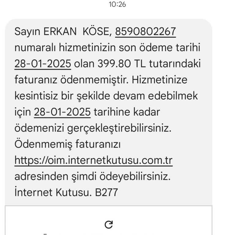 Taahhüt Süresi Sonrası Haksız Faturalandırma Ve Yetersiz Müşteri Hizmetleri