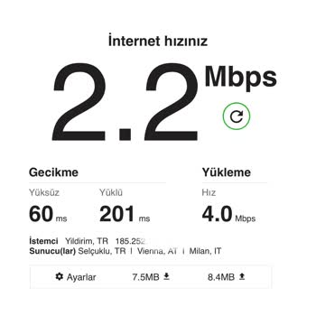 İnternet Hız Problemi Ve Kesintiler