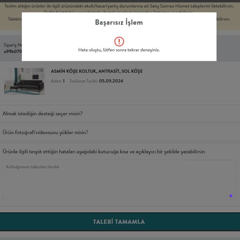 Satış Sonrası Hizmette Kaplumbağa Hızı
