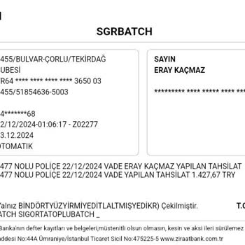 Rızam Dışında Yenilenen Konut Sigortası Mağduriyeti