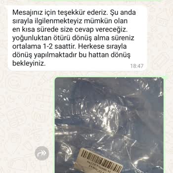 Yanlış Beden Gönderimi Ve İade Sorunu
