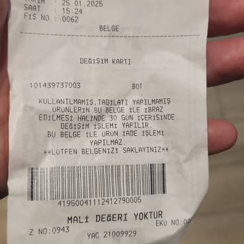 Kampanya Hakkı Kaybolan Ayakkabı İadesi