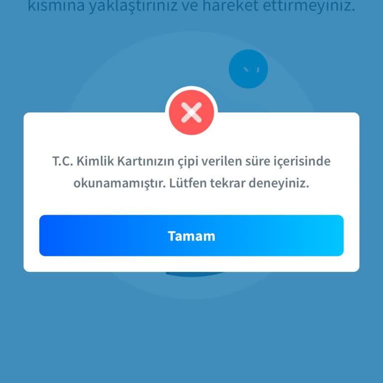 Halkbank Mobil Uygulama Kimlik Okuma Sorunu