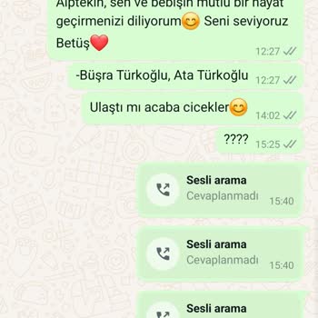 Çanakkale Hera Çiçek'te Sipariş Sorunu Ve İletişim Engeli