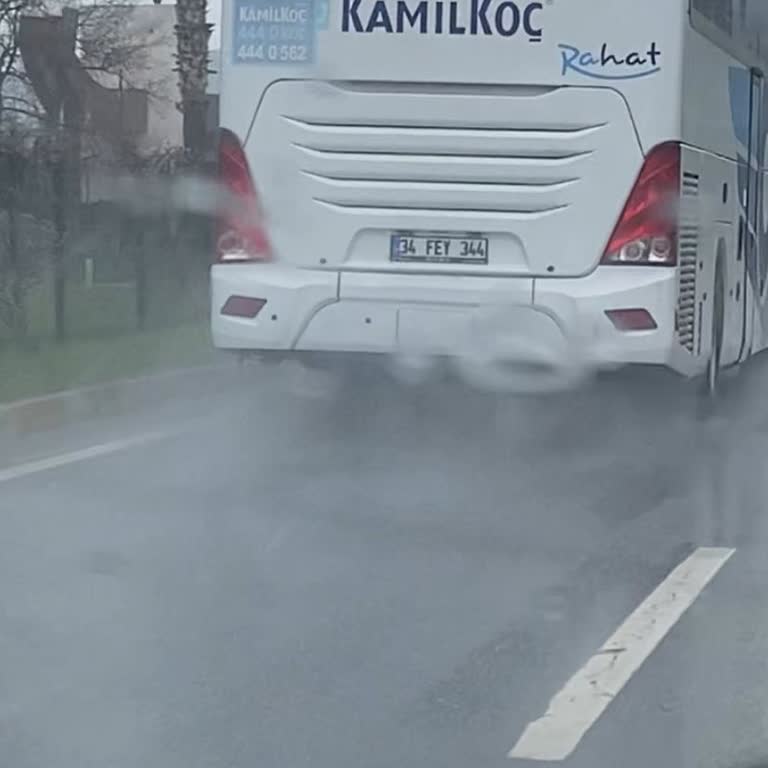 Kamil Koç Araç Güvenliği Tehlikesi