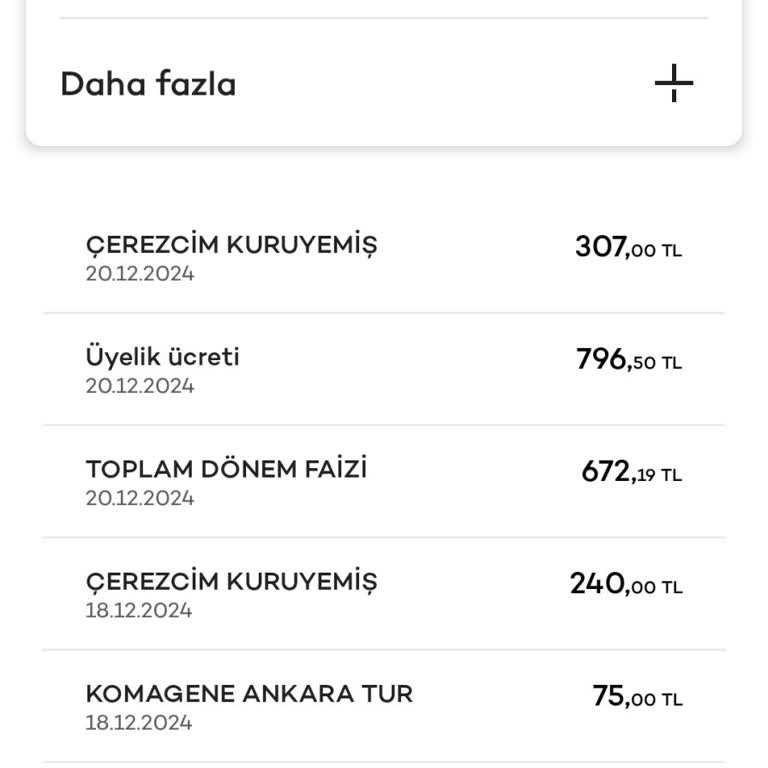 Haksız Kart Aidatı Kesintisi