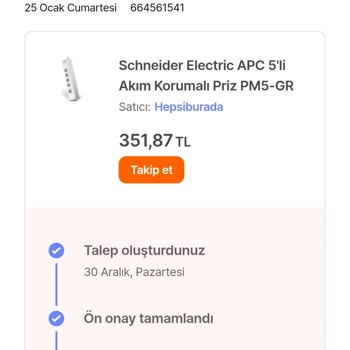 Hepsiburada'dan Alınan Akım Korumalı Prizin Garanti Kapsamında Onarılmaması