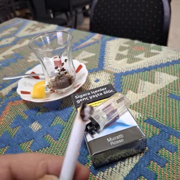 Muratti Rosso Sigaralarında Odun Ve Çer Çöp Sorunu