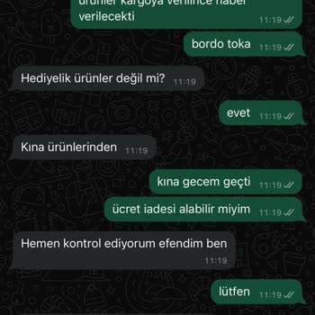 Sipariş Verdiğim Ürün Hala Ulaşmadı Ve İade Yapılmadı